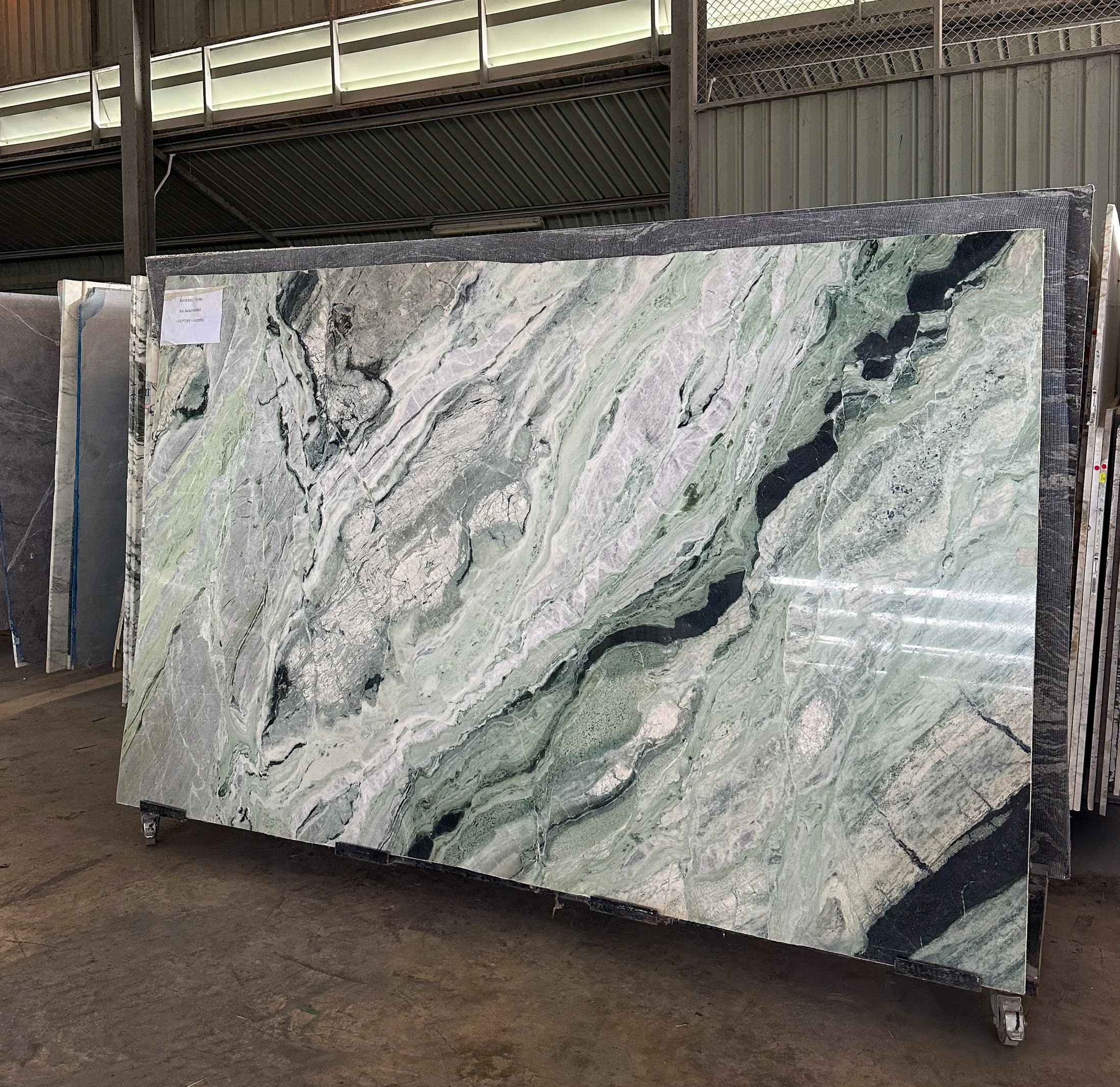 Icy Jade natural stone texture